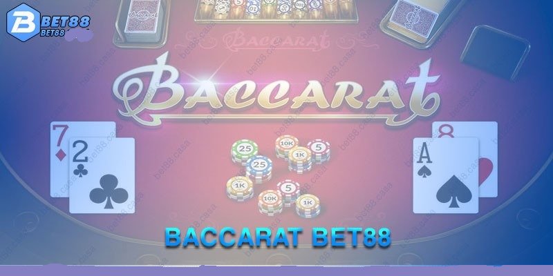 Quá trình diễn ra một ván bài Baccarat Bet88